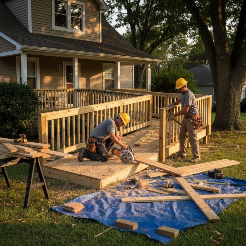 Handicap Ramp Installation