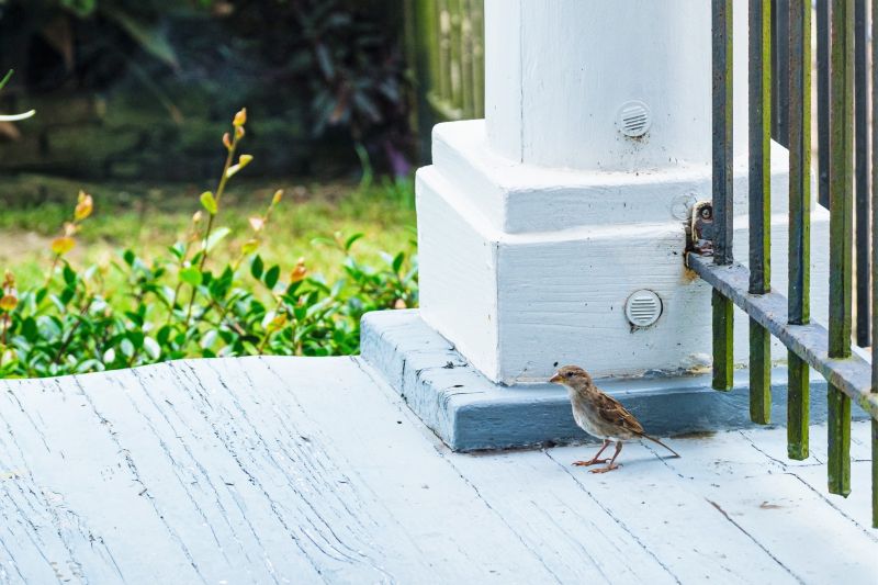 Finished Porch Column
