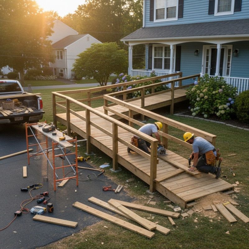 Wheelchair Ramp Installation